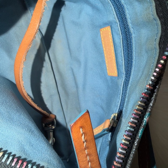 Dooney & Bourke Multicolor Heart Shoulder Bag - Picture 7 of 8